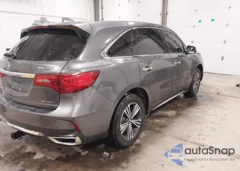 2018 Acura Mdx z USA, uszkodzony, nr VIN 5J8YD4H36JL017173